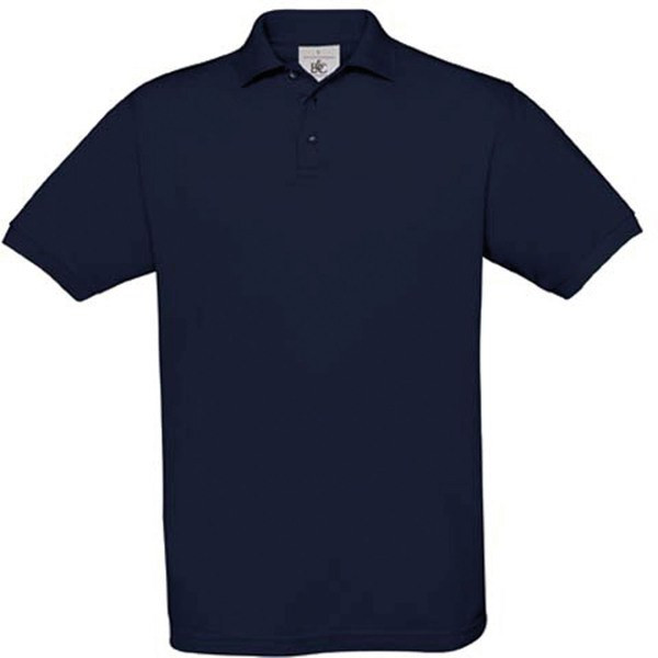 B&C CGSAFE - Classic Cotton Polo Shirt with Ribbed Collar