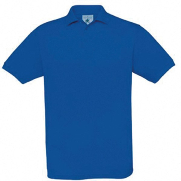 B&C CGSAFE - Classic Cotton Polo Shirt with Ribbed Collar