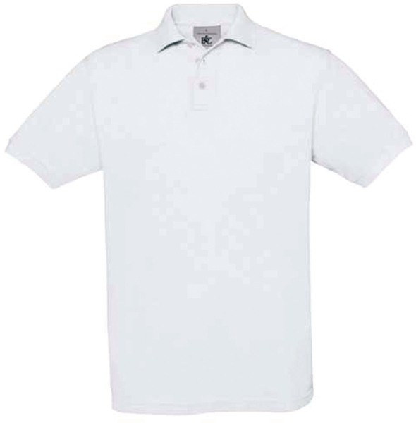B&C CGSAFE - Classic Cotton Polo Shirt with Ribbed Collar