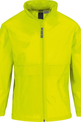 B&C CGSIRE - Wetterfeste Taffeta Nylon Jacke mit Verstaubarer Kapuze