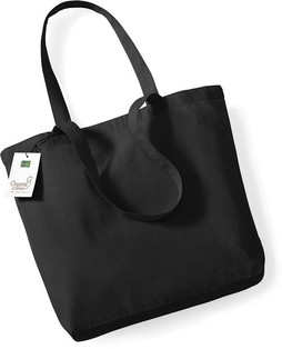 Westford mill W180 - Eco-Friendly Organic Cotton Shopper Tote Bag