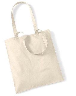 Westford mill W101 - Eco-Friendly Long Handle Tote Bag for Everyday Use