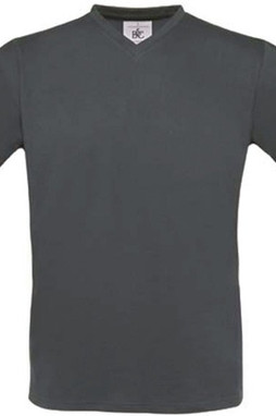 B&C CG153 - T-Shirt Col V Manches Courtes