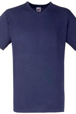 Fruit of the Loom SC22V - T-shirt til mænd i bomuld med V-hals