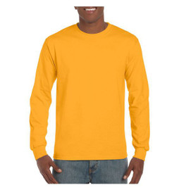Gildan GI2400 - T-shirt da uomo a maniche lunghe in 100% cotone