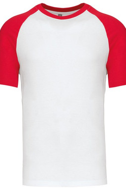 Kariban K330 - BASEBALL > T-SHIRT DE HOMEM BICOLOR