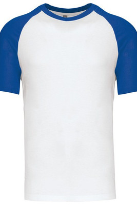 Kariban K330 - Base Ball Tofarvet kortærmet T-shirt