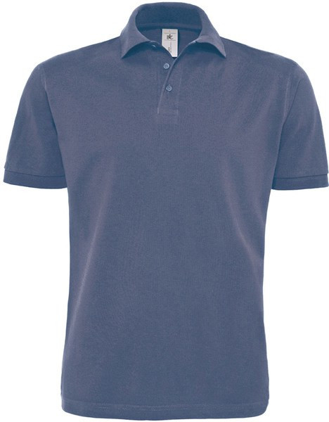 B&C CGHEA - Premium Cotton Long-Sleeve Polo Shirt