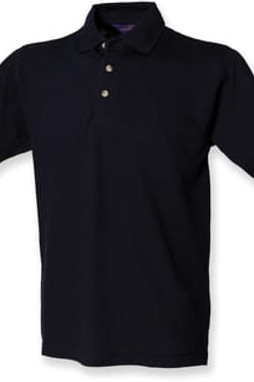 Henbury H100 - Classic Heavy Cotton Piqué Polo Shirt