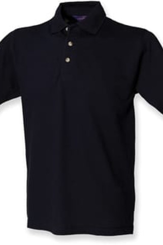 Henbury H100 - Classic Heavy Cotton Piqué Polo Shirt