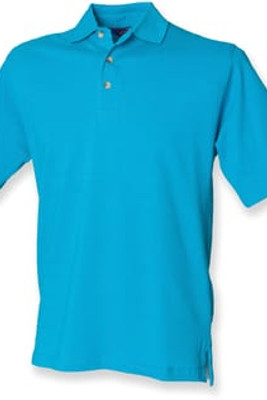 Henbury H100 - Classic Heavy Cotton Piqué Polo Shirt