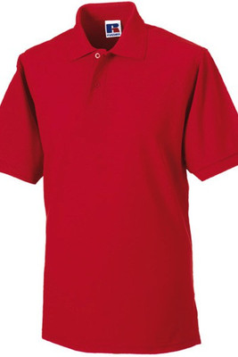 Russell RU599M - Polo piqué resistente:misure extra large 5XL e 6XL