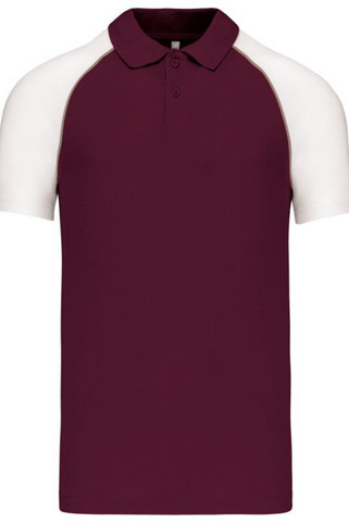 Kariban K226 - POLO BASE BALL MANCHES COURTES