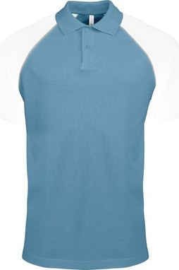 Kariban K226 - POLO BASEBALL > POLO DE HOMEM BICOLOR