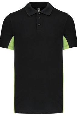 Kariban K232 - FLAG - SHORT SLEEVE BI-COLOUR POLO SHIRT
