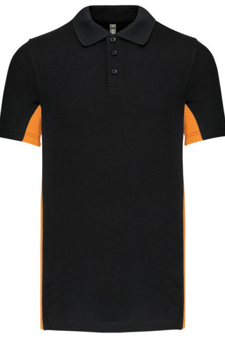 Kariban K232 - FLAG - SHORT SLEEVE BI-COLOUR POLO SHIRT