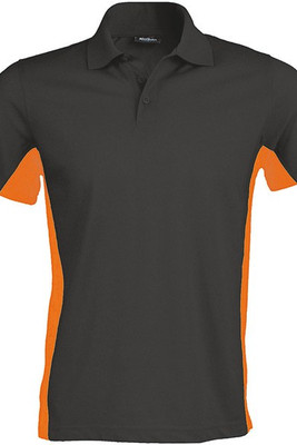 Kariban K232 - FLAG - SHORT SLEEVE BI-COLOUR POLO SHIRT