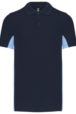 Kariban K232 - FLAG > POLO BICOLORE MANCHES COURTES