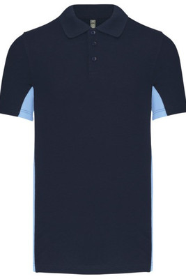 Kariban K232 - FLAG - SHORT SLEEVE BI-COLOUR POLO SHIRT
