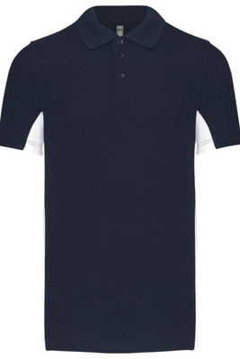 Kariban K232 - FLAG - SHORT SLEEVE BI-COLOUR POLO SHIRT