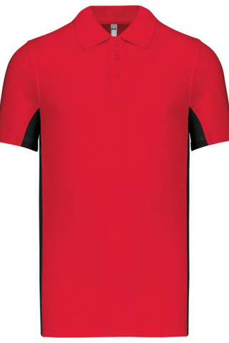 Kariban K232 - FLAG - SHORT SLEEVE BI-COLOUR POLO SHIRT