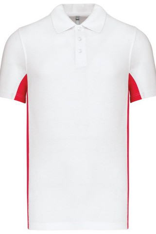 Kariban K232 - FLAG - SHORT SLEEVE BI-COLOUR POLO SHIRT