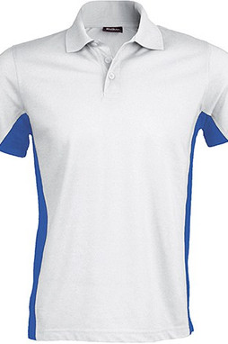 Kariban K232 - FLAG - SHORT SLEEVE BI-COLOUR POLO SHIRT