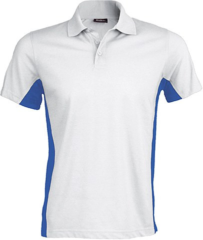 Kariban K232 - FLAG - SHORT SLEEVE BI-COLOUR POLO SHIRT