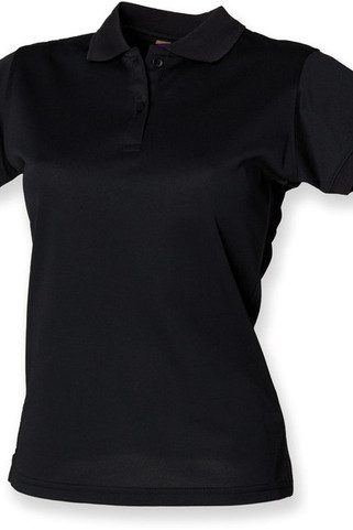 Henbury H476 - Ladies Coolplus® Wicking Piqué Polo Shirt