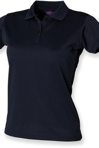 Henbury H476 - Ladies Coolplus® Wicking Piqué Polo Shirt