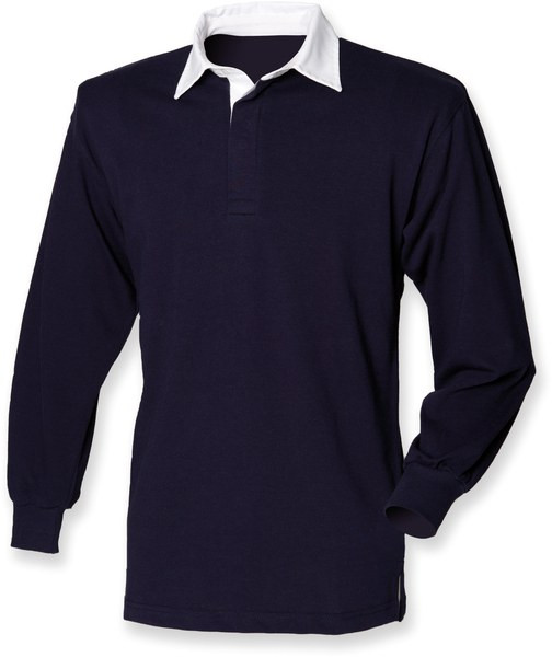 Front Row FR100 - Heritage Cotton Rugby Shirt with Classic Collar