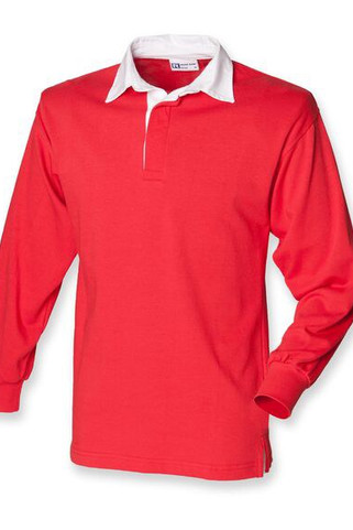Front Row FR100 - Long Sleeve Plain Rugby Shirt