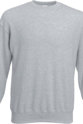 Fruit of the Loom SC163 - Sweatshirt Homem Manga Reta