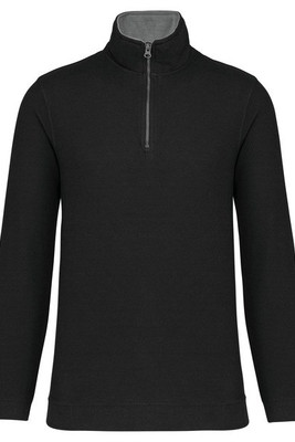Kariban K206 - TRUCKER > ZIP-NECK SWEAT-SHIRT