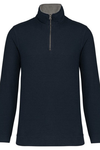 Kariban K206 - TRUCKER > SWEAT-SHIRT PIQUE COL ZIPPÉ