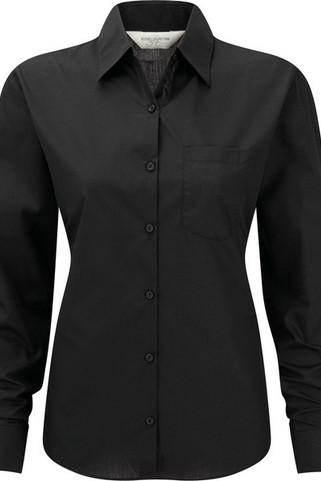 Russell Collection RU934F - Polibawełniana koszula z kieszenią