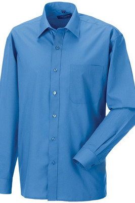 Russell Collection RU934M - Chemise Popeline Homme Manches Longues