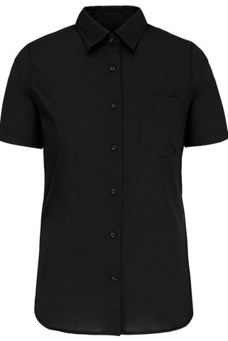 Kariban K548 - Womens Easy Care Polycotton Poplin Shirt with Pocket