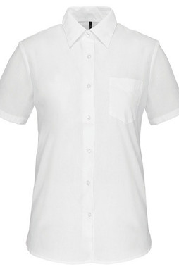 Kariban K548 - Judith - Dame Kortærmet Poplin Skjorte i Let Pleje