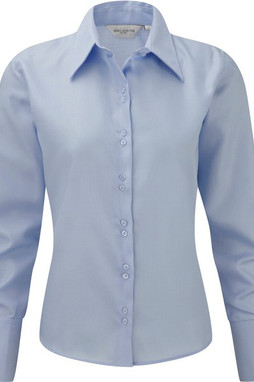 Russell Collection RU956F - Chemise Manches Longues Sans Repassage Pour Femme