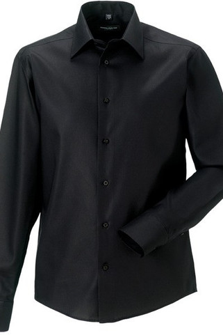 Russell Collection RU958M - Camicia Tailored Ultimate maniche lunghe non-stiro