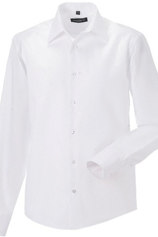 Russell Collection RU958M - Camicia Tailored Ultimate maniche lunghe non-stiro