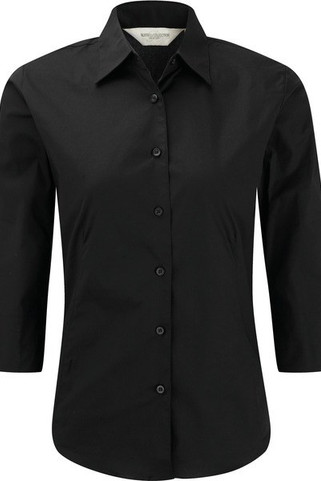 Russell Collection RU946F - Ladies 3/4 Sleeve Fitted Shirt