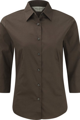 Russell Collection RU946F - Ladies' 3/4 Sleeve Fitted Shirt