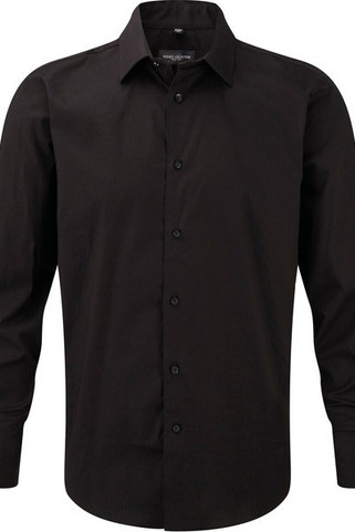 Russell Collection RU946M - Mens Long Sleeve Fitted Shirt