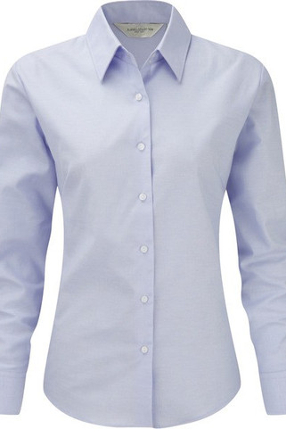 Russell Collection RU932F - Ladies Long Sleeve Easy Care Oxford Shirt