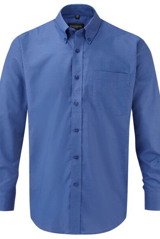 Russell Collection RU932M - Mens Long Sleeve Easy Care Oxford Shirt