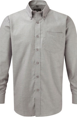 Russell Collection RU932M - Chemise Oxford Homme Manches Longues