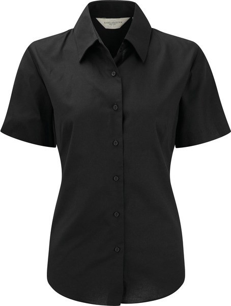 Russell Collection RU933F - Ladies' Short Sleeve Easy Care Oxford Shirt