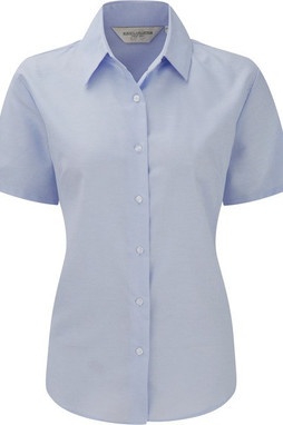 Russell Collection RU933F - Chemise Oxford Femme Manches Courtes